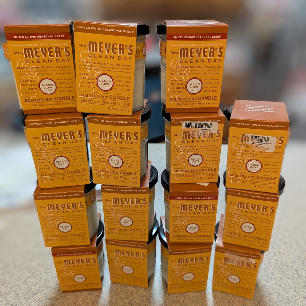 NIB MRS MEYER'S CITRUS GROVE 4.9 Oz Candles